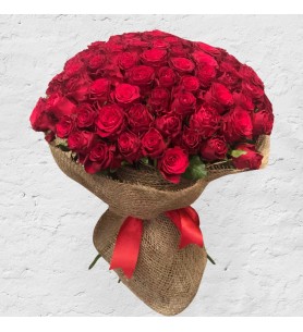 Bouquet of 101 Red Roses